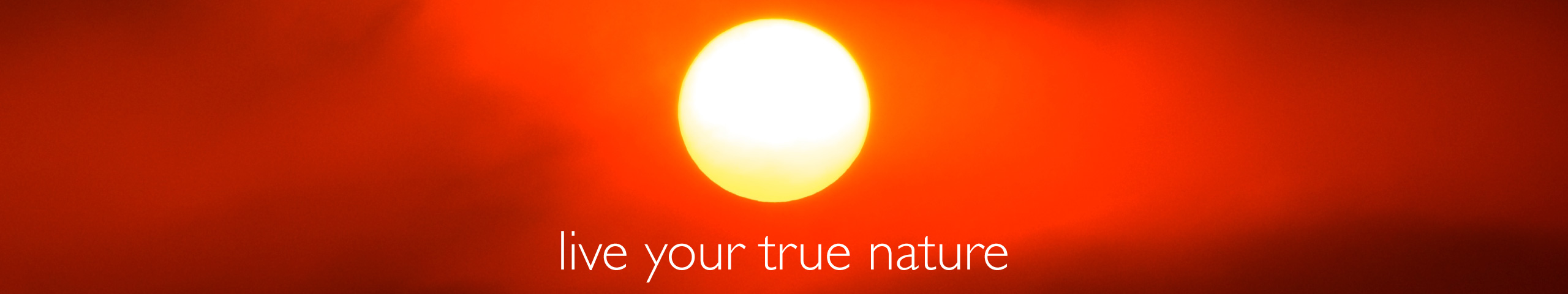 live your true nature
